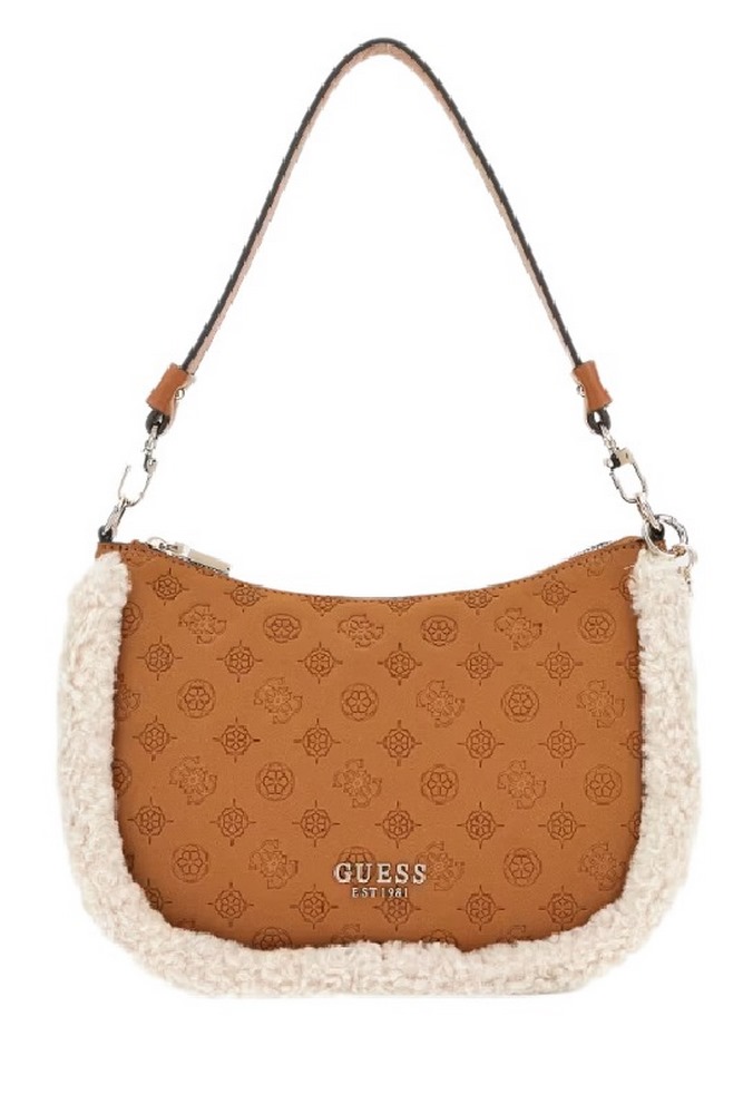 GUESS DAVIKA HOBO ΤΣΑΝΤΑ ΓΥΝΑΙΚΕΙΑ COGNAC