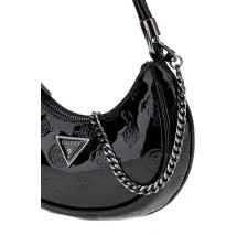 GUESS ZALINA SMALL HOBO ΤΣΑΝΤΑ ΓΥΝΑΙΚΕΙΑ BLACK