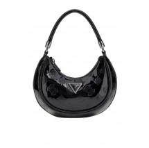 GUESS ZALINA SMALL HOBO ΤΣΑΝΤΑ ΓΥΝΑΙΚΕΙΑ BLACK