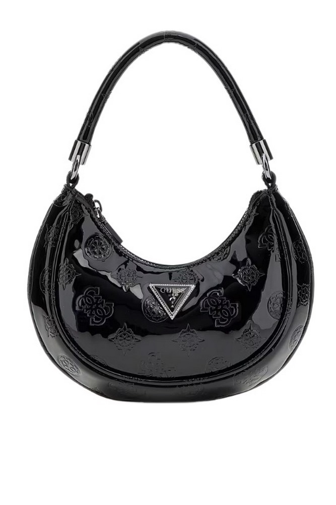 GUESS ZALINA SMALL HOBO ΤΣΑΝΤΑ ΓΥΝΑΙΚΕΙΑ BLACK