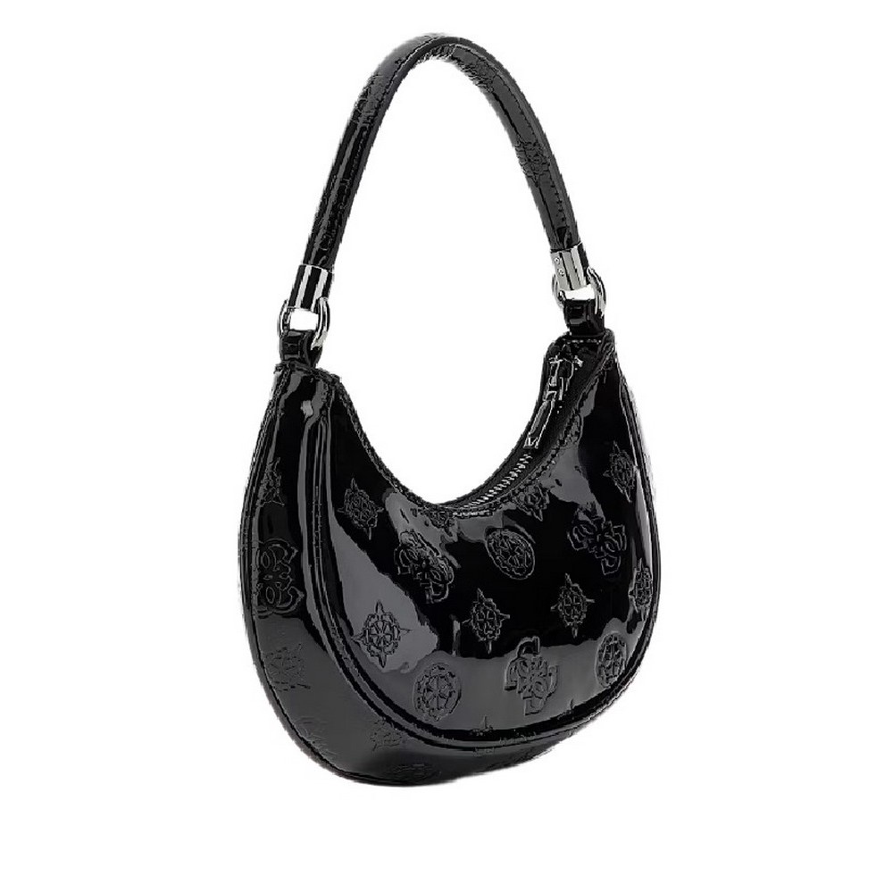 GUESS ZALINA SMALL HOBO ΤΣΑΝΤΑ ΓΥΝΑΙΚΕΙΑ BLACK