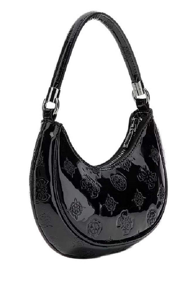 GUESS ZALINA SMALL HOBO ΤΣΑΝΤΑ ΓΥΝΑΙΚΕΙΑ BLACK