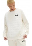 ELLESSE SKI CLUB PAX SWEATSHIRT ΜΠΛΟΥΖΑ ΦΟΥΤΕΡ ΑΝΔΡΙΚΗ OFF WHITE