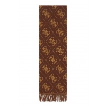 GUESS SCARF 70X190 ΚΑΣΚΟΛ  ΓΥΝΑΙΚΕΙΟ BROWN