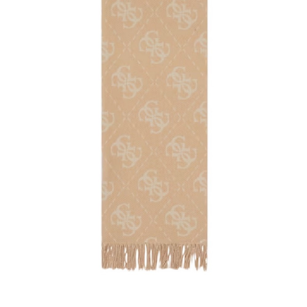 GUESS SCARF 70X190 ΚΑΣΚΟΛ  ΓΥΝΑΙΚΕΙΟ LATTE