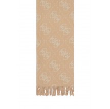 GUESS SCARF 70X190 ΚΑΣΚΟΛ  ΓΥΝΑΙΚΕΙΟ LATTE