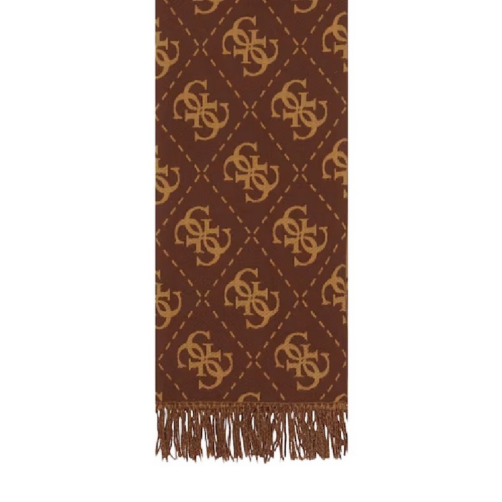 GUESS SCARF 70X190 ΚΑΣΚΟΛ  ΓΥΝΑΙΚΕΙΟ BROWN