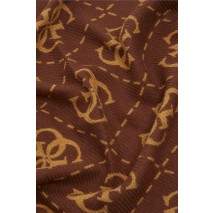 GUESS SCARF 70X190 ΚΑΣΚΟΛ  ΓΥΝΑΙΚΕΙΟ BROWN