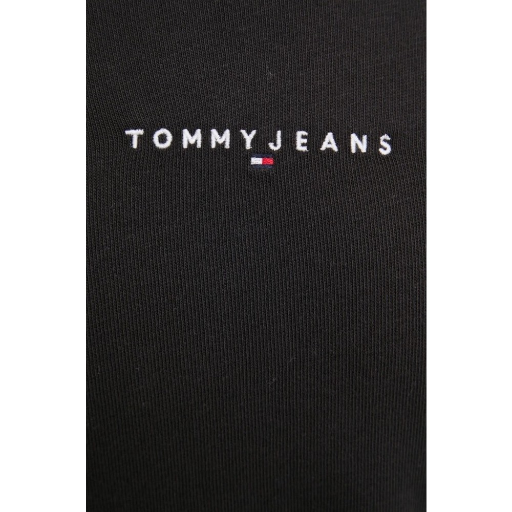 TOMMY JEANS RLX LINEAR LOGO TEE T-SHIRT ΜΠΛΟΥΖΑ ΑΝΔΡΙΚΗ BLACK