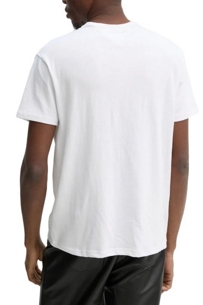 TOMMY JEANS RLX LINEAR LOGO TEE T-SHIRT ΜΠΛΟΥΖΑ ΑΝΔΡΙΚΗ BRIGHT WHITE