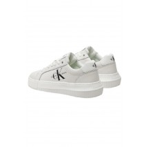 CALVIN KLEIN JEANS CHUPSOLE LACEUP MON LTH WN ΠΑΠΟΥΤΣΙ ΓΥΝΑΙΚΕΙΟ BRIGHT WHITE