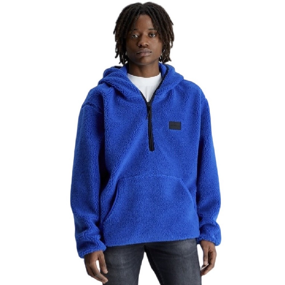 Buy Calvin Klein Genderless Monologo Half Zip Sweatshirt Calvin