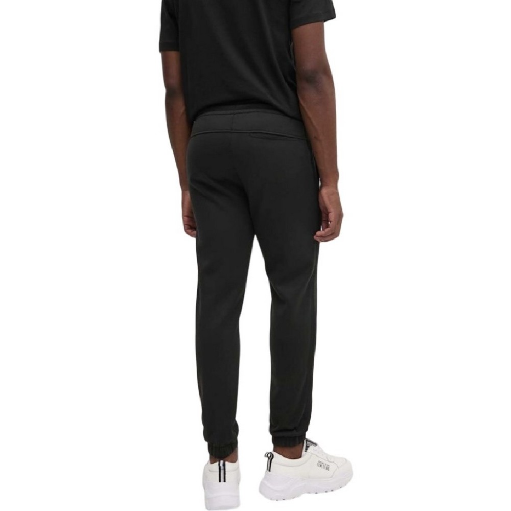 CALVIN KLEIN JEANS LOGO TAPE HWK PANT ΦΟΡΜΑ ΠΑΝΤΕΛΟΝΙ ΑΝΔΡΙΚΟ BLACK