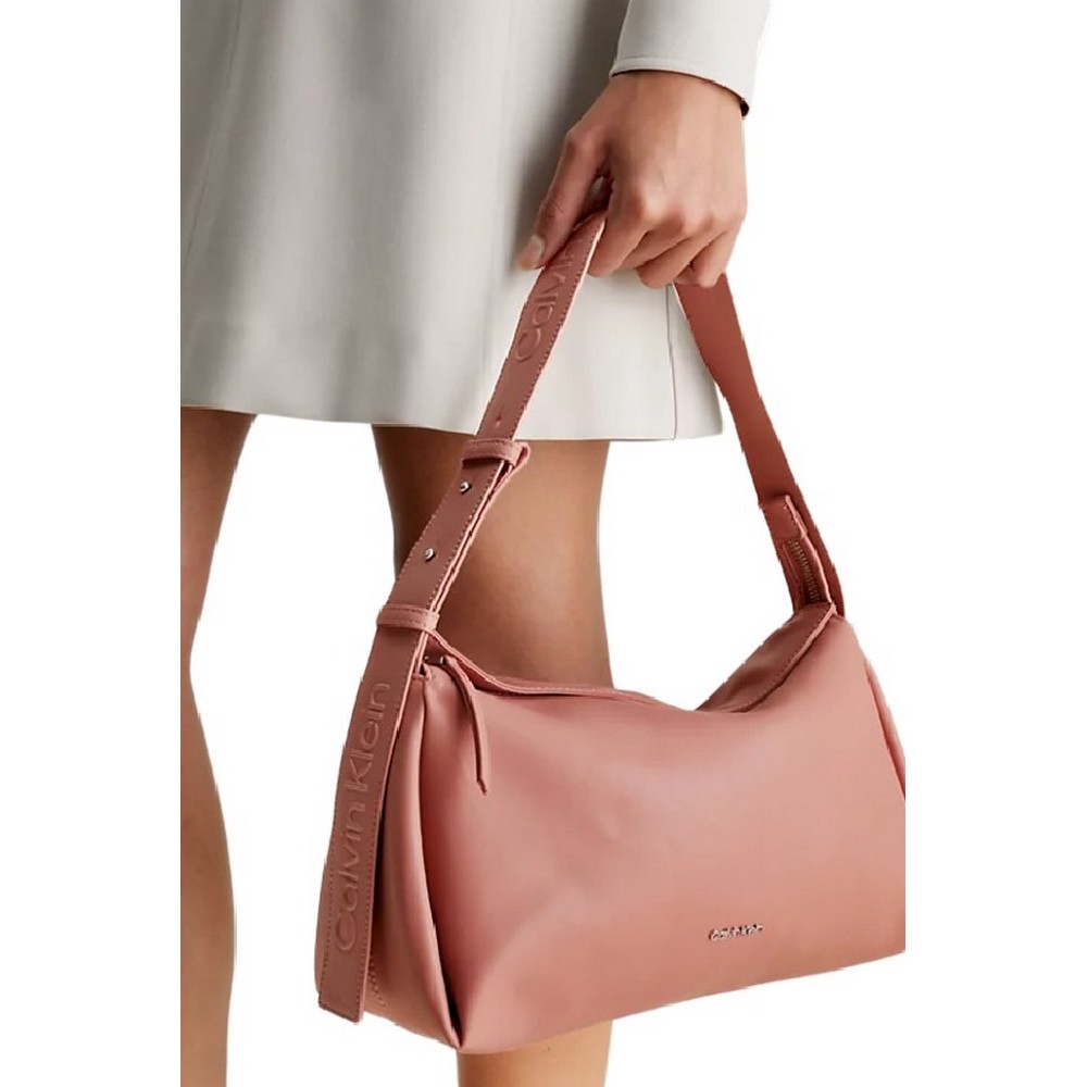 CALVIN KLEIN JEANS GRACIE SHOULDER BAG ΤΣΑΝΤΑ ΓΥΝΑΙΚΕΙΑ ROSE