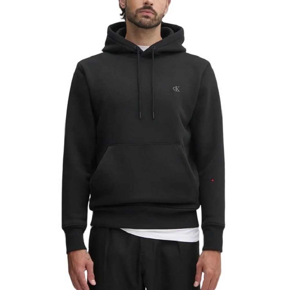 CALVIN KLEIN JEANS HEAVY TERRY HOODIE ΦΟΥΤΕΡ ΜΠΛΟΥΖΑ ΑΝΔΡΙΚΗ BLACK