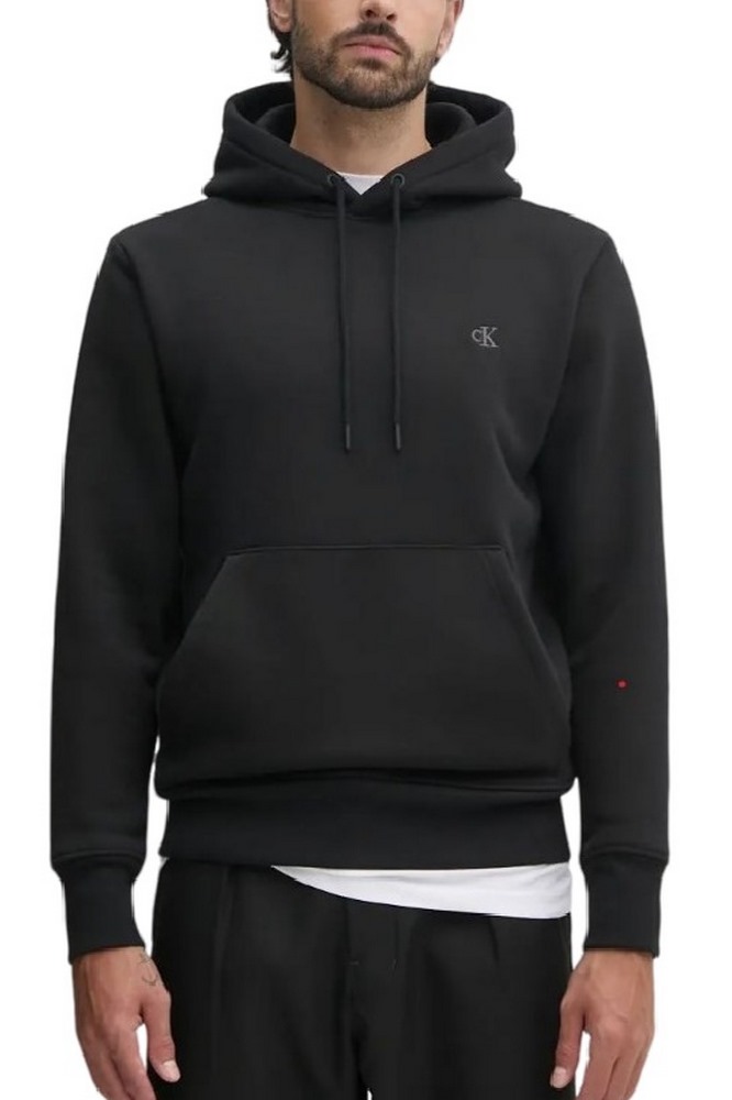 CALVIN KLEIN JEANS HEAVY TERRY HOODIE ΦΟΥΤΕΡ ΜΠΛΟΥΖΑ ΑΝΔΡΙΚΗ BLACK