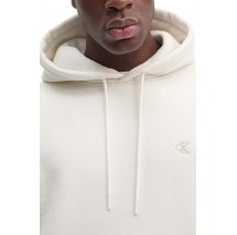 CALVIN KLEIN JEANS HEAVY TERRY HOODIE ΦΟΥΤΕΡ ΜΠΛΟΥΖΑ ΑΝΔΡΙΚΗ IVORY