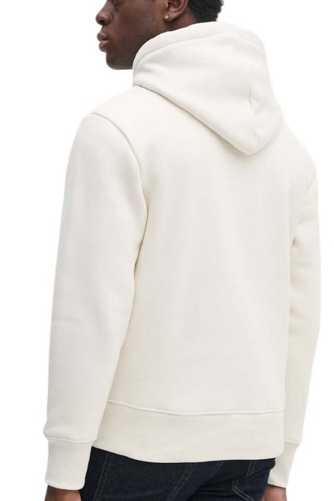 CALVIN KLEIN JEANS HEAVY TERRY HOODIE ΦΟΥΤΕΡ ΜΠΛΟΥΖΑ ΑΝΔΡΙΚΗ IVORY