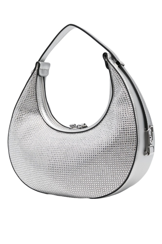 LIU JO M HOBO AF4225E0507C ΤΣΑΝΤΑ ΓΥΝΑΙΚΕΙΑ SILVER