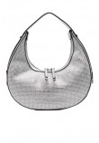 LIU JO M HOBO AF4225E0507C ΤΣΑΝΤΑ ΓΥΝΑΙΚΕΙΑ SILVER