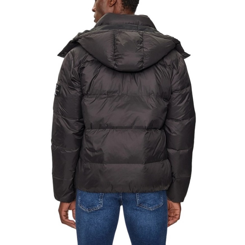 CALVIN KLEIN JEANS ESSENTIALS DOWN JACKET ΜΠΟΥΦΑΝ ΑΝΔΡΙΚΟ BLACK