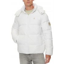 CALVIN KLEIN JEANS ESSENTIALS DOWN JACKET ΜΠΟΥΦΑΝ ΑΝΔΡΙΚΟ BRIGHT WHITE