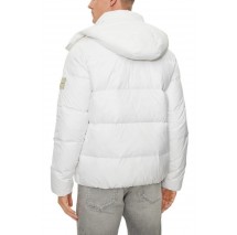 CALVIN KLEIN JEANS ESSENTIALS DOWN JACKET ΜΠΟΥΦΑΝ ΑΝΔΡΙΚΟ BRIGHT WHITE