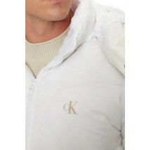 CALVIN KLEIN JEANS ESSENTIALS DOWN JACKET ΜΠΟΥΦΑΝ ΑΝΔΡΙΚΟ BRIGHT WHITE