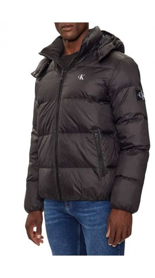 CALVIN KLEIN JEANS ESSENTIALS DOWN JACKET ΜΠΟΥΦΑΝ ΑΝΔΡΙΚΟ BLACK