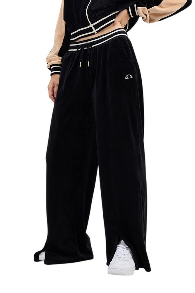 ELLESSE SARTORIA VELVET TRACK PANT ΠΑΝΤΕΛΟΝΙ ΦΟΡΜΑ ΓΥΝΑΙΚΕΙΟ BLACK