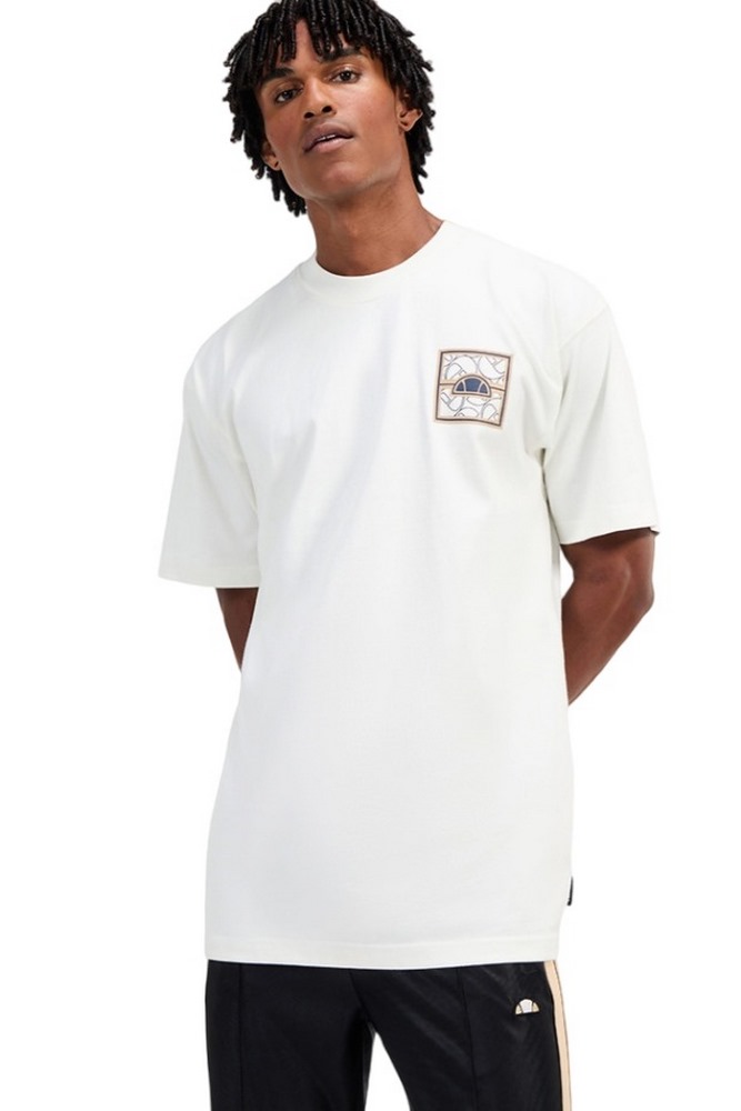 ELLESSE SARTORIA PEROLI TEE T-SHIRT ΜΠΛΟΥΖΑ ΑΝΔΡΙΚΗ OFF WHITE