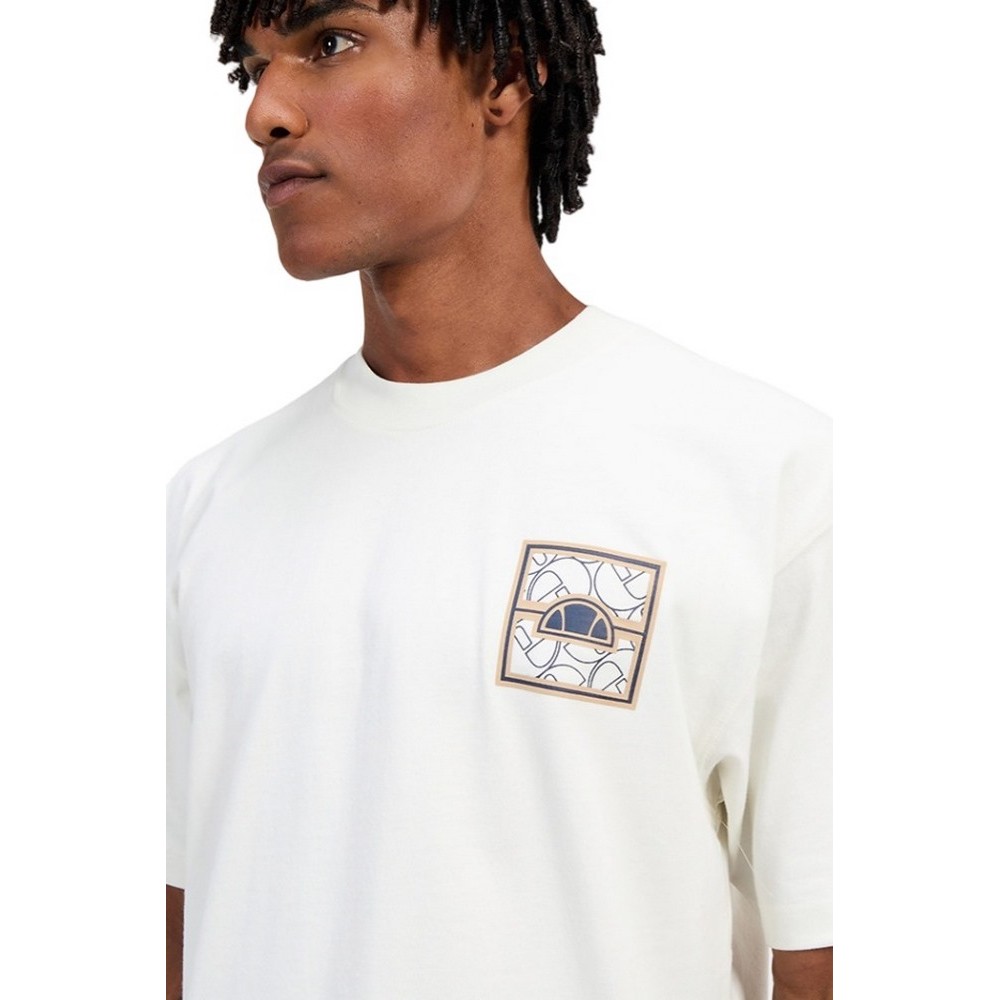 ELLESSE SARTORIA PEROLI TEE T-SHIRT ΜΠΛΟΥΖΑ ΑΝΔΡΙΚΗ OFF WHITE