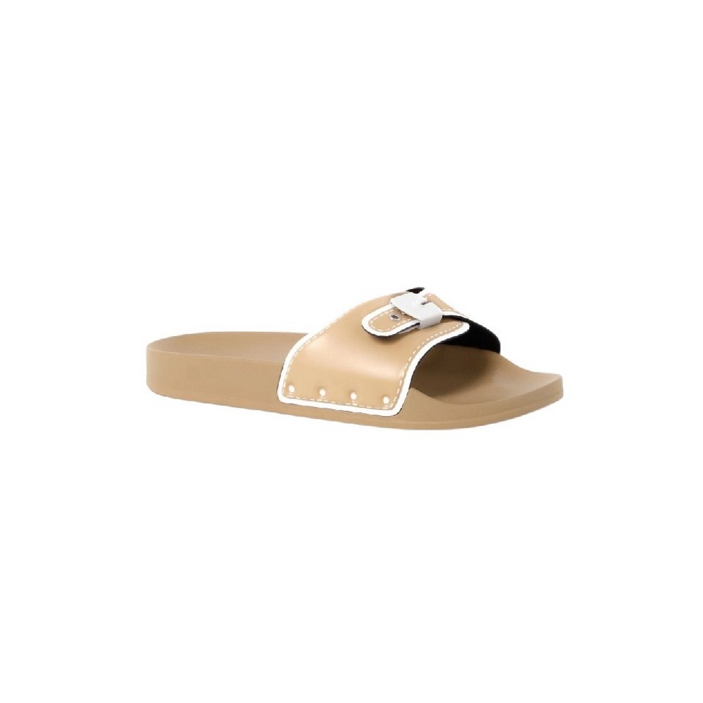 SCHOLL PESCURA MOON PU SP WOMENS BEIGE ΠΑΝΤΟΦΛΑ ΓΥΝΑΙΚΕΙΑ BEIGE