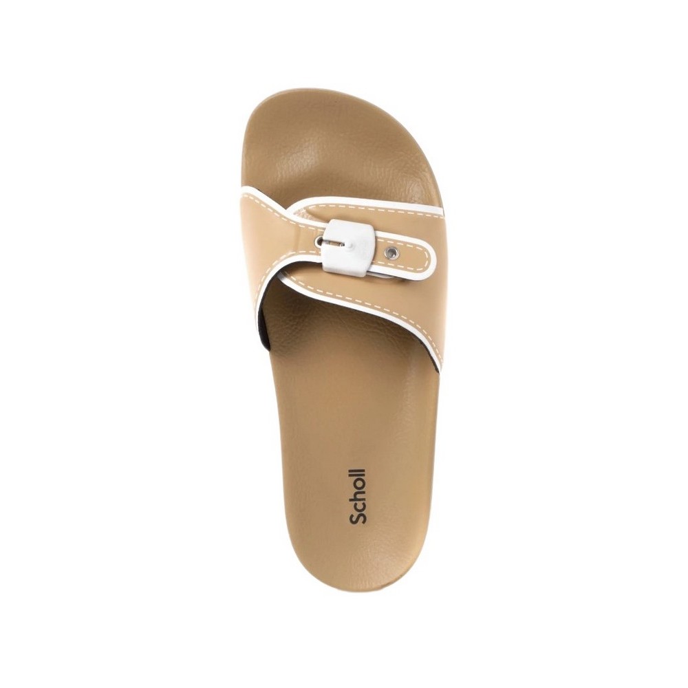 SCHOLL PESCURA MOON PU SP WOMENS BEIGE ΠΑΝΤΟΦΛΑ ΓΥΝΑΙΚΕΙΑ BEIGE