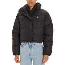 CALVIN KLEIN JEANS MATTE CROPPED ND PUFFER ΜΠΟΥΦΑΝ ΓΥΝΑΙΚΕΙΟ BLACK