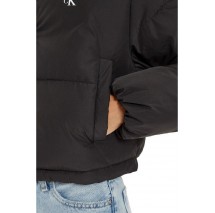 CALVIN KLEIN JEANS MATTE CROPPED ND PUFFER ΜΠΟΥΦΑΝ ΓΥΝΑΙΚΕΙΟ BLACK