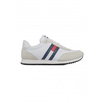 TOMMY HILFIGER RUNNER CASUAL ESS ΠΑΠΟΥΤΣΙ ΑΝΔΡΙΚΟ WHITE