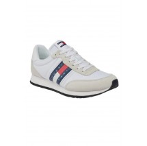 TOMMY HILFIGER RUNNER CASUAL ESS ΠΑΠΟΥΤΣΙ ΑΝΔΡΙΚΟ WHITE