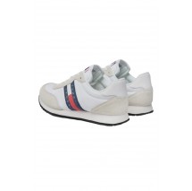 TOMMY HILFIGER RUNNER CASUAL ESS ΠΑΠΟΥΤΣΙ ΑΝΔΡΙΚΟ WHITE