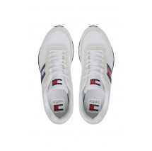 TOMMY HILFIGER RUNNER CASUAL ESS ΠΑΠΟΥΤΣΙ ΑΝΔΡΙΚΟ WHITE