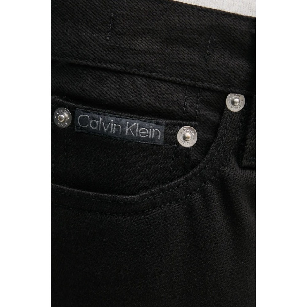 CALVIN KLEIN JEANS LOW RISE STRAIGHT ΠΑΝΤΕΛΟΝΙ ΓΥΝΑΙΚΕΙΟ DENIM BLACK