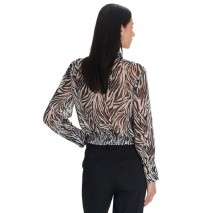 ALE TOP ZEBRA PRINT8920536 ΤΟΠ ΓΥΝΑΙΚΕΙΟ BLACK/WHITE