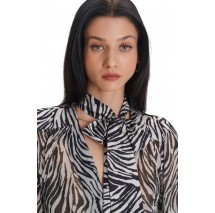 ALE TOP ZEBRA PRINT8920536 ΤΟΠ ΓΥΝΑΙΚΕΙΟ BLACK/WHITE