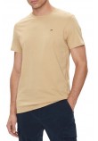 TOMMY JEANS XSLIM JERSEY TEE T-SHIRT ΜΠΛΟΥΖΑ ΑΝΔΡΙΚΗ TAN