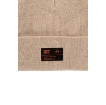 SUPERDRY D3 SDNA SURPLUS KNITTED BEANIE HAT ΣΚΟΥΦΟΣ ΓΥΝΑΙΚΕΙΟΣ BEIGE