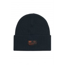 SUPERDRY D3 SDNA SURPLUS KNITTED BEANIE HAT ΣΚΟΥΦΟΣ ΓΥΝΑΙΚΕΙΟΣ NAVY