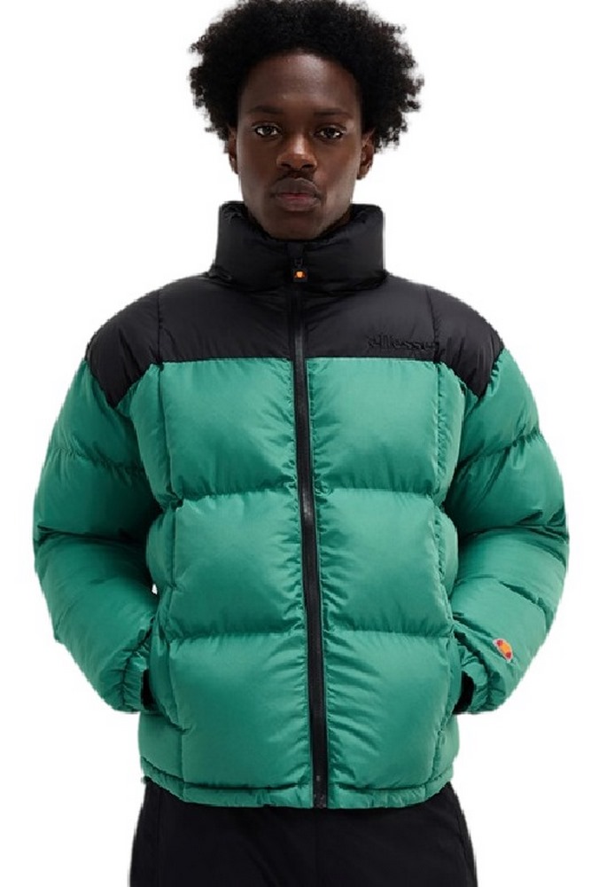 ELLESSE SKI CLUB ARGENT PADDED JACKET ΜΠΟΥΦΑΝ ΑΝΔΡΙΚΟ BLACK/GREEN