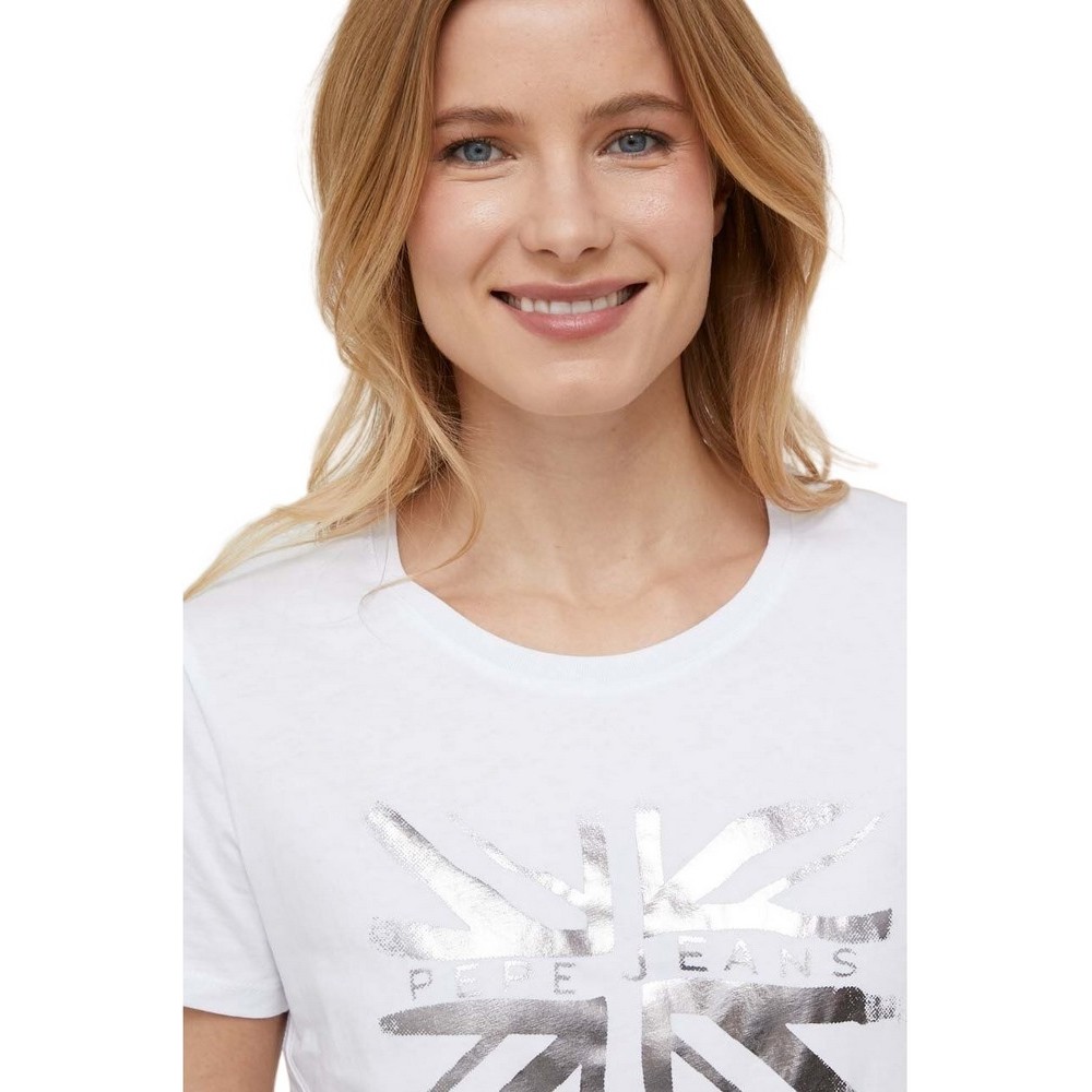 PEPE JEANS LALI T-SHIRT WHITE ΥΝΑΙΚΕΙΟ
