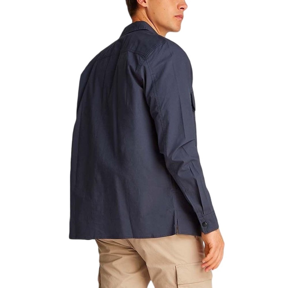 CALVIN KLEIN CARGO OVERSHIRT ΠΟΥΚΑΜΙΣΟ ΑΝΔΡΙΚΟ INK