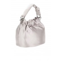 GUESS TWILLER TOP HANDLE POUCH ΤΣΑΝΤΑ ΓΥΝΑΙΚΕΙΑ SILVER